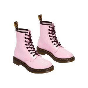 DR. MARTENS 1460 Pink Patent Leather Combat Boot Size 5